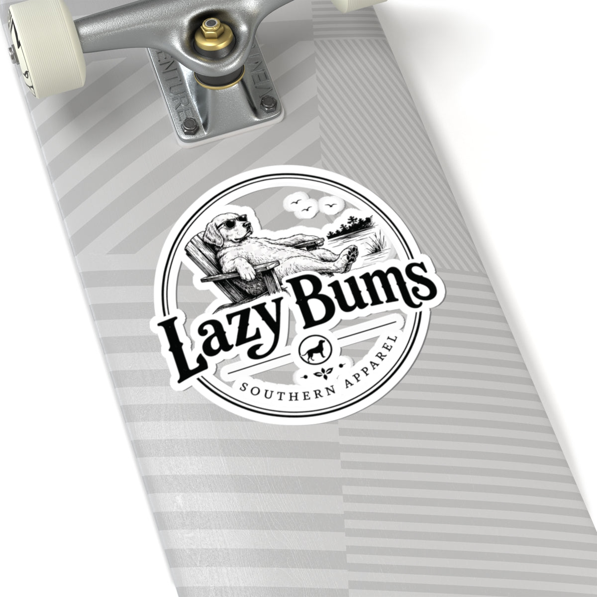 Lazy Bums Southern Apparel Vinyl Sticker