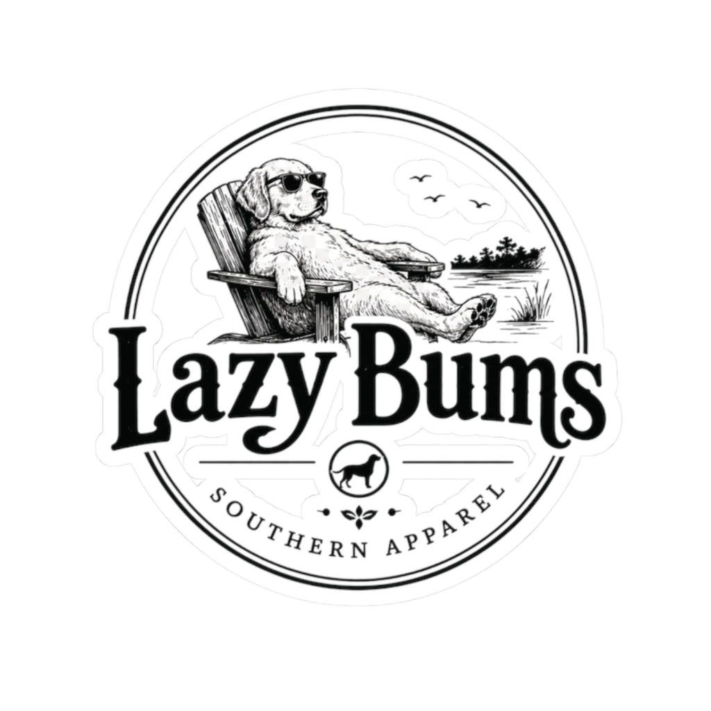 Lazy Bums Southern Apparel Vinyl Sticker